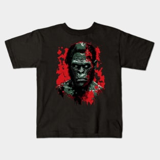 Zombie monkey Kids T-Shirt